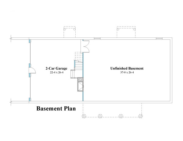 colonial second floor plan